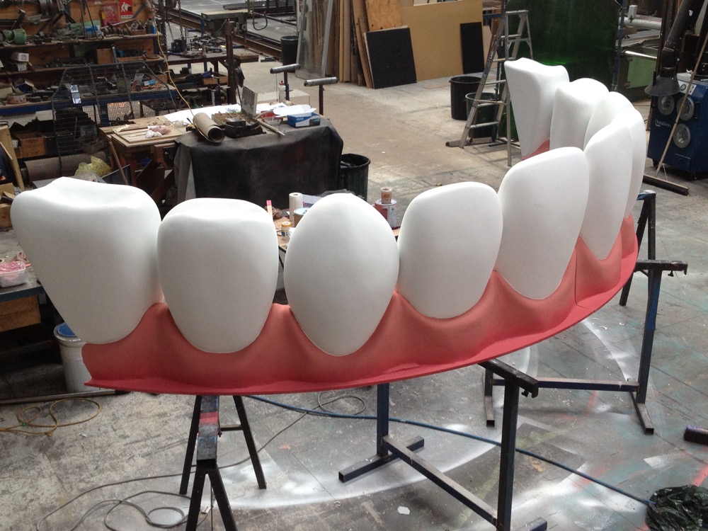 Dental Trade Show, Polystyrene, Resin.