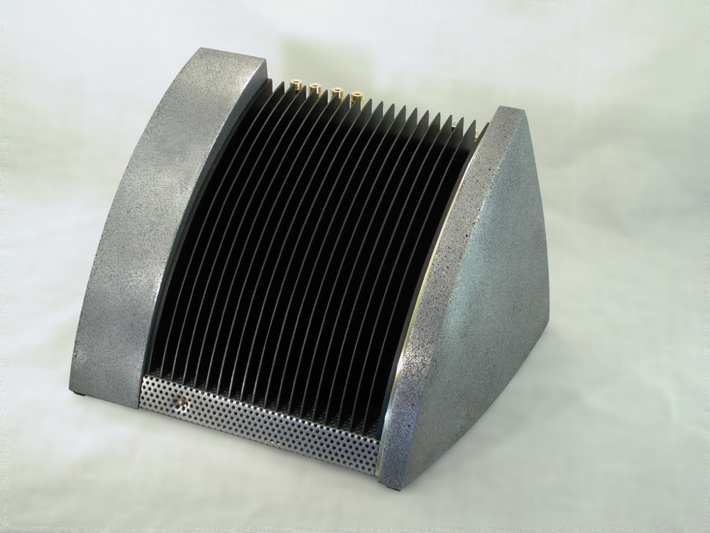 Hi Fidelity Power Amplifier. Mixed Media, Electronics