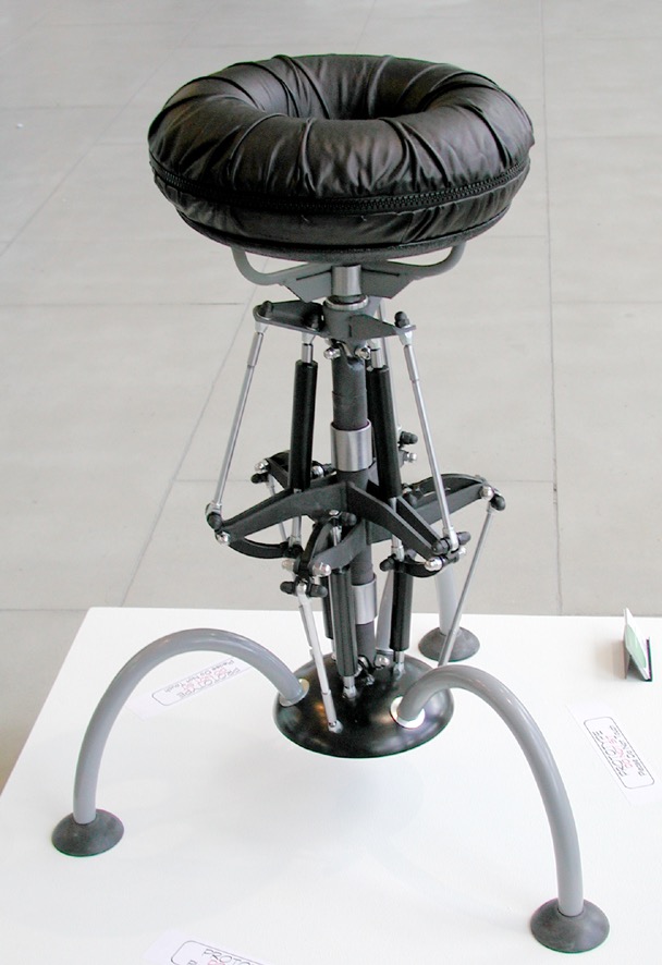 Fringe Furniture Concept, Steel, Mixed Media