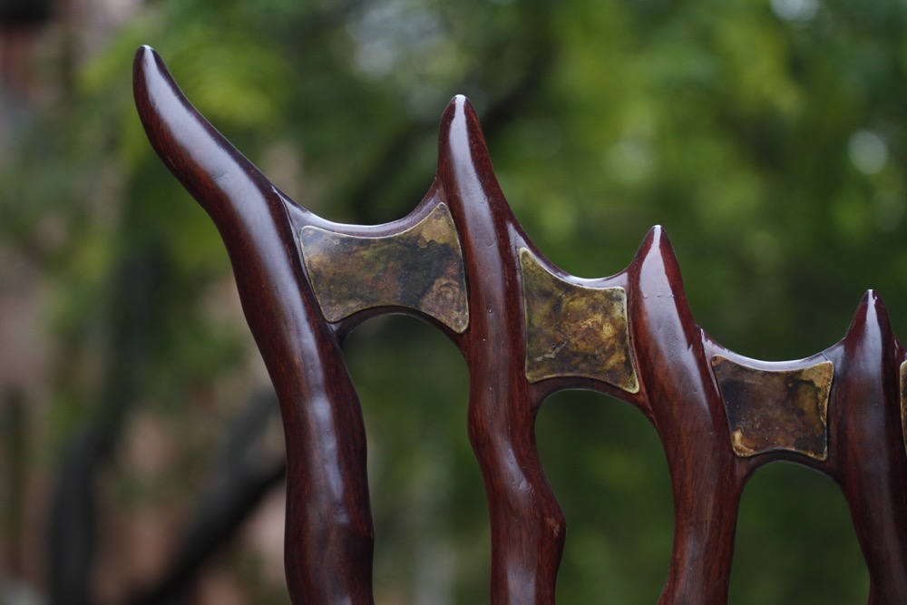 Bendigo Botanical Gardens. Reclaimed Jarrah